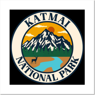 Katmai national park Posters and Art